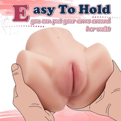 aurelicio 5.1Lb Lifelike Butt with Pink Minimalist Design Pussy