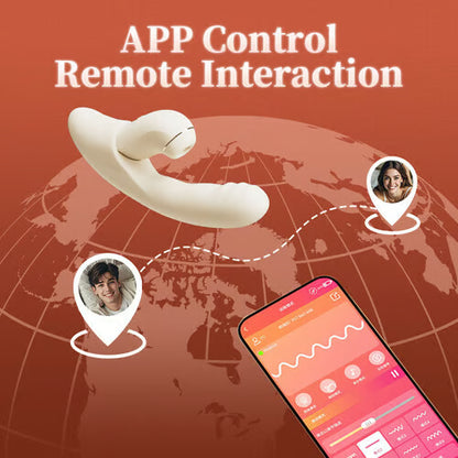 IN 1 APP G-Spot Vibrator Dual Stimulation for Ultimate Pleasure