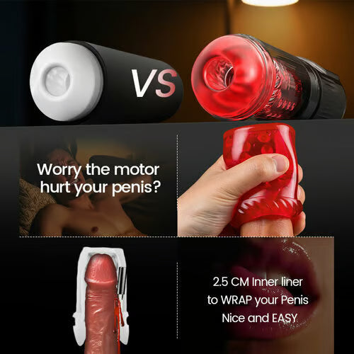 Thrusting Rotating Sucking Vibrating Licking Blowjob Stroker